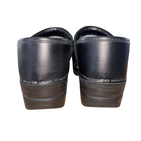Dansko Professional Black Box Leather Clogs – Women Sz EU 38 (US 8) - Picture 2 of 10